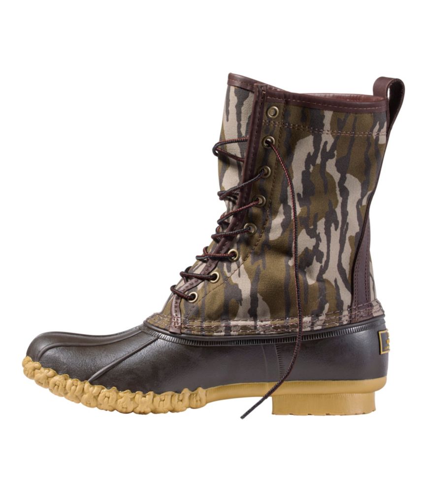 Men's Maine Hunting Shoes, 10" Printed, Mossy Oak Bottomlands, small image number 2