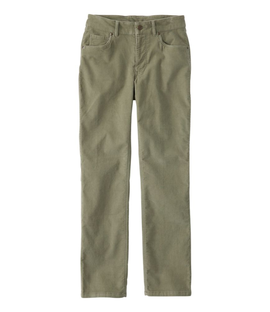 Women's L.L.Bean Go-Anywhere Corduroy Pants, Mid-Rise Ultimate Straight-Leg