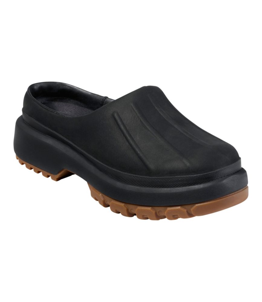 Women's 5-Bar Mules, Leather, Taupe, small image number 6