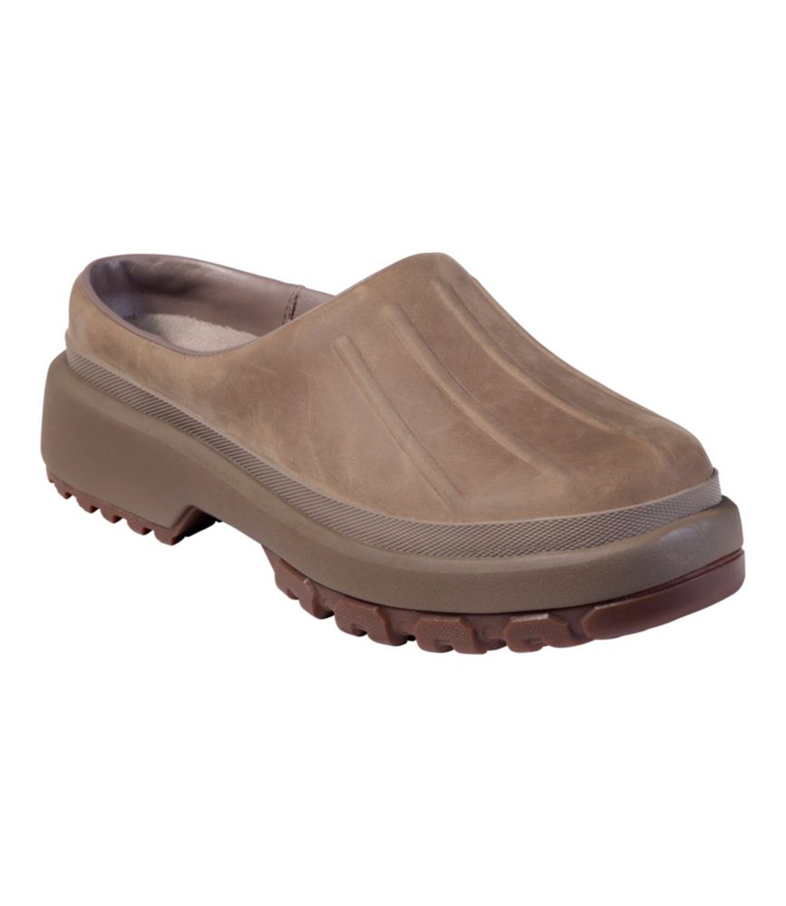 Women's 5-Bar Mules, Leather
