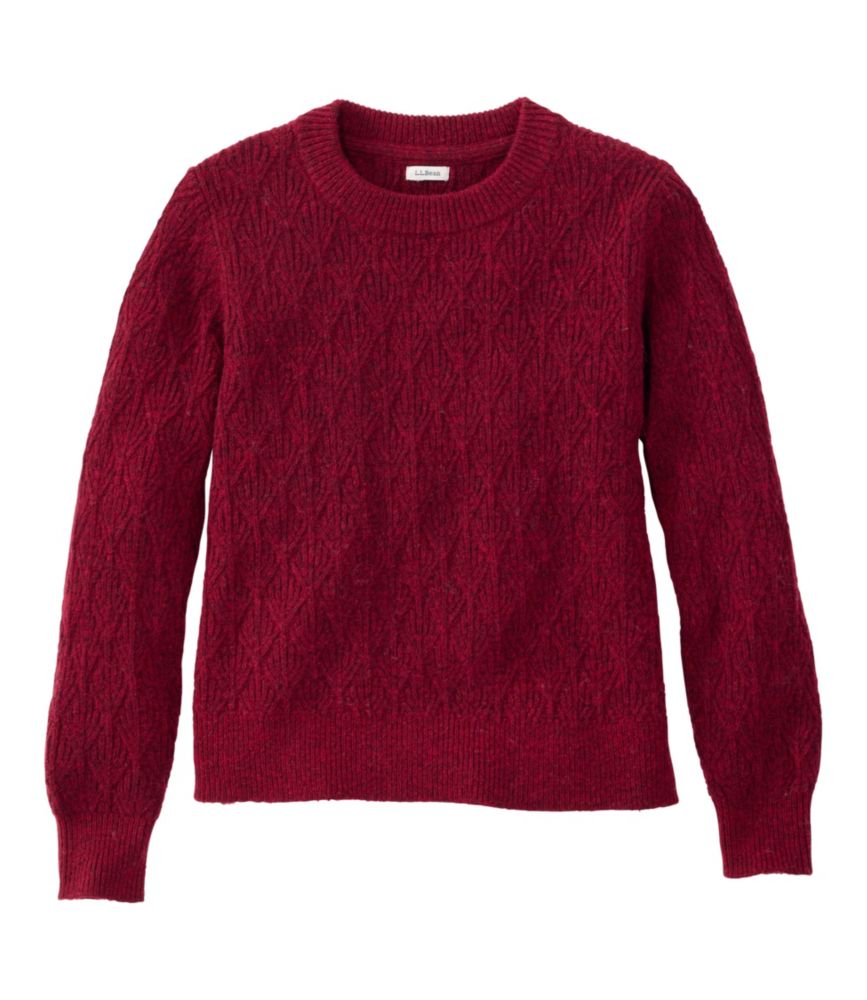 Women's Wool Cotton Seaside Crewneck Sweater
