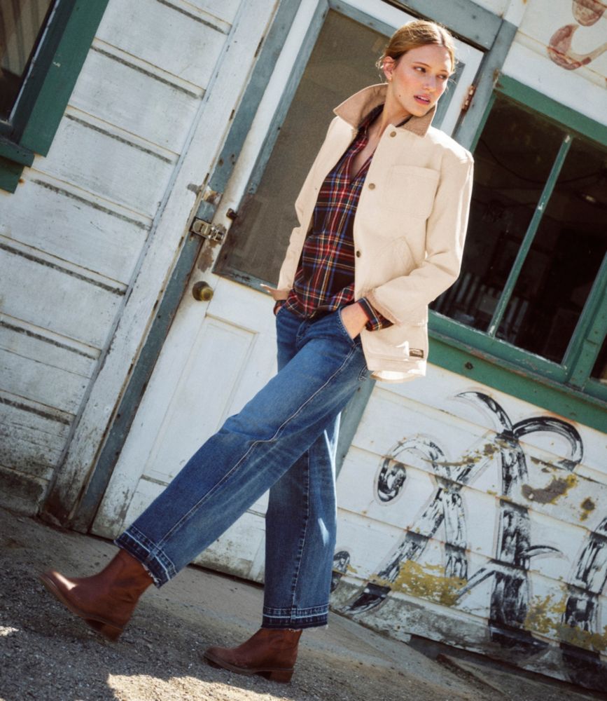 Women's Scotch Plaid Shirt Y-Neck