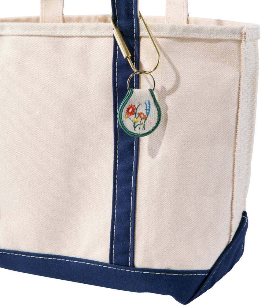 Embroidered Patch Charm, Floral