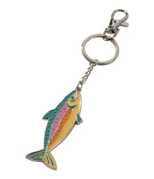 Enamel Charm, Fish, New