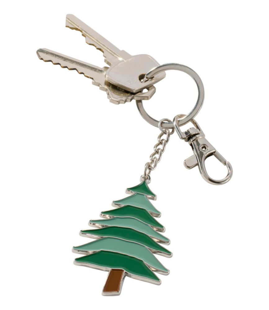 Enamel Charm, Pine Tree