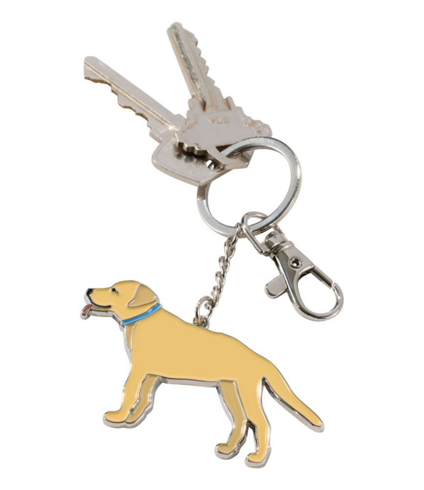 Enamel Charm, Yellow Lab