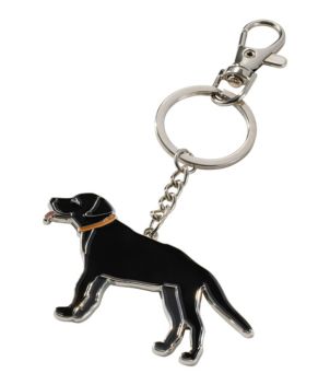Enamel Charm, Black Lab, New