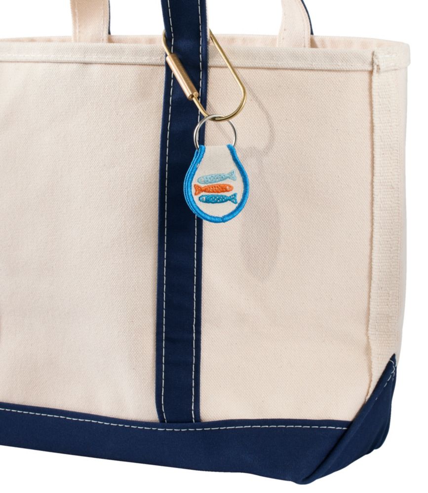 Embroidered Patch Charm, Fish