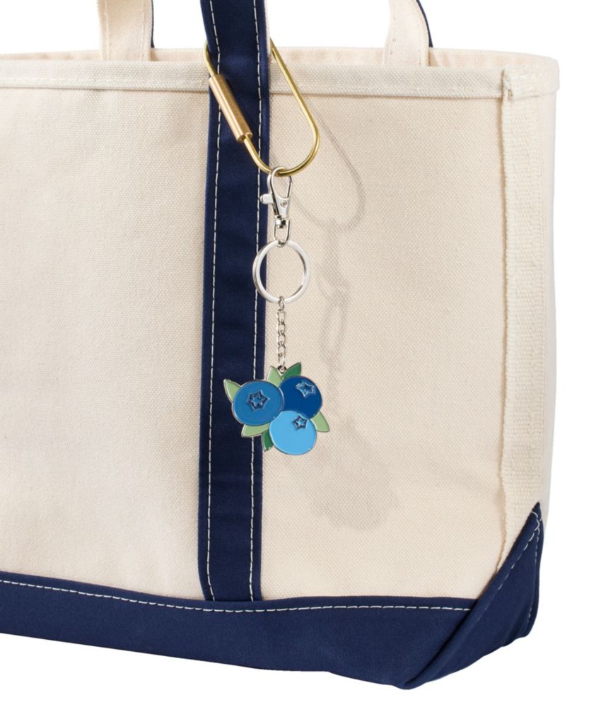 Enamel Charm, Blueberry