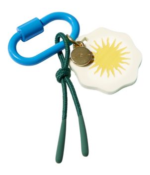 Carabiner Tassel Charm, Sun, New