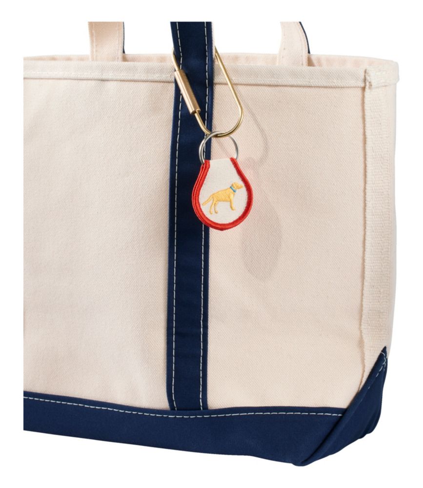 Embroidered Patch Charm, Yellow Lab