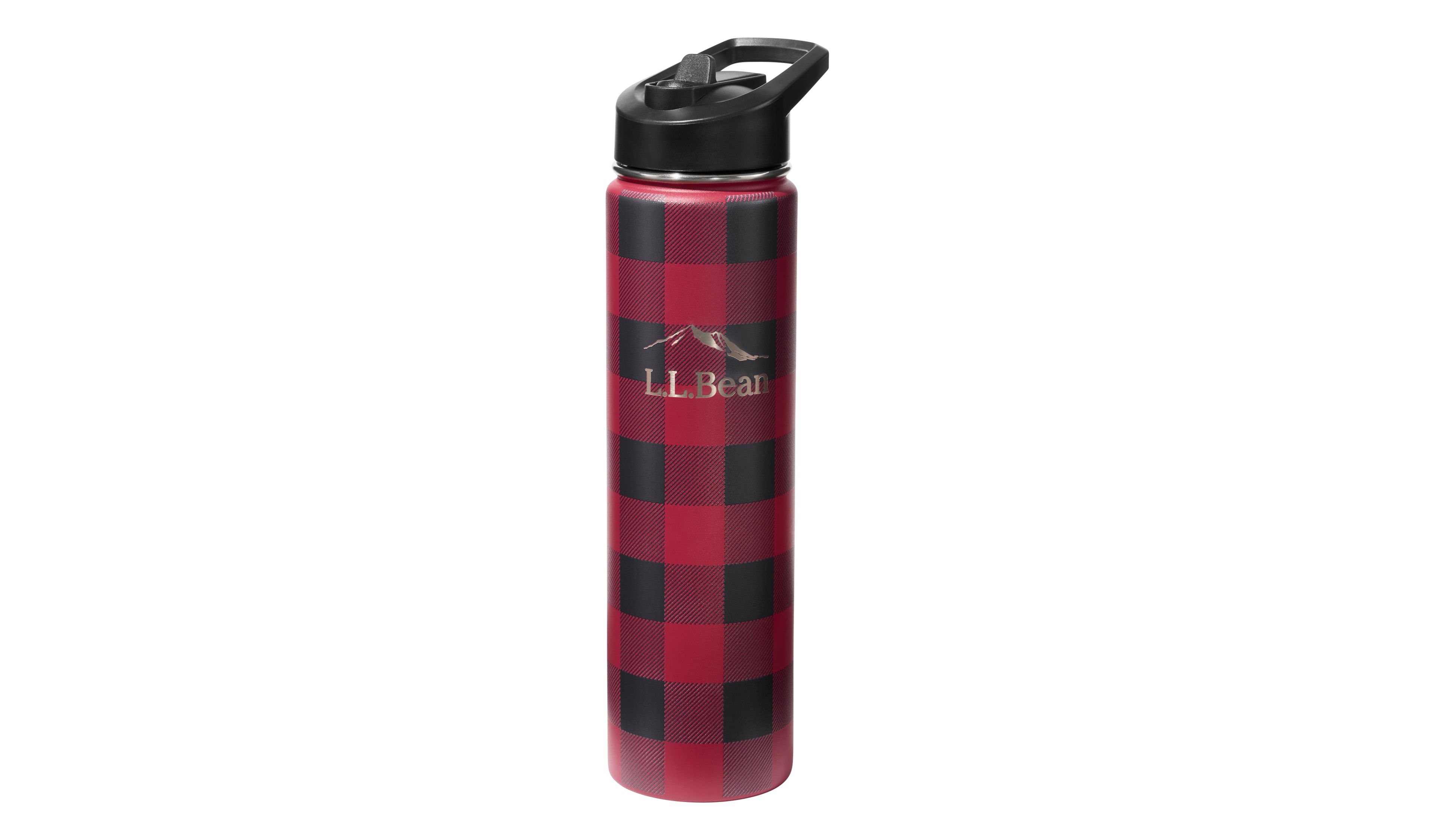 Bean Canteen Insulated Straw Water Bottle, 25 oz. Print