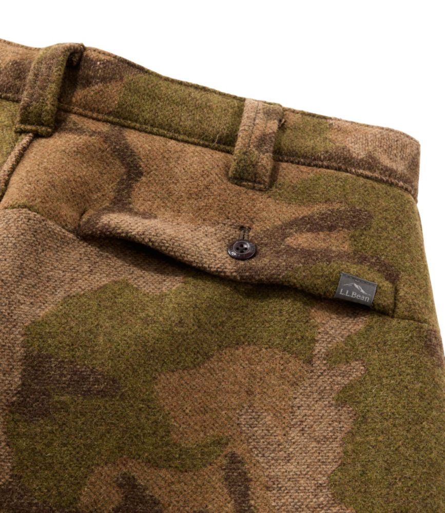 Men's Maine Guide II PrimaLoft&reg; Lined Wool Pants, Camouflage, small image number 6