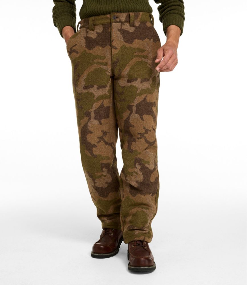 Men's Maine Guide II PrimaLoft® Lined Wool Pants, New