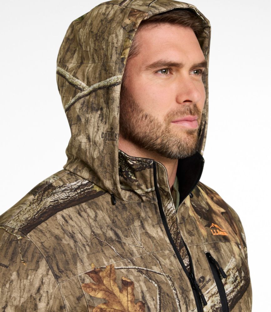 Men's Hunter's Pathfinder Softshell Jacket, Camo, Mossy Oak Country Roots, small image number 11