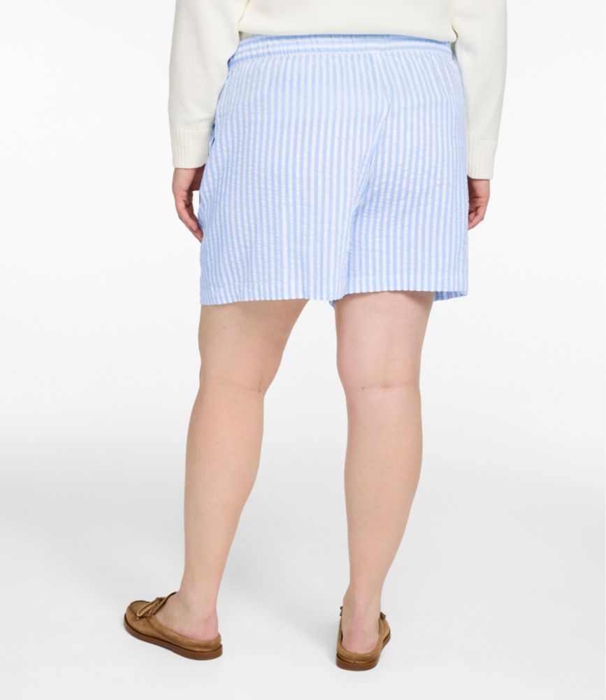Women's Bean's Seacoast Seersucker Shorts