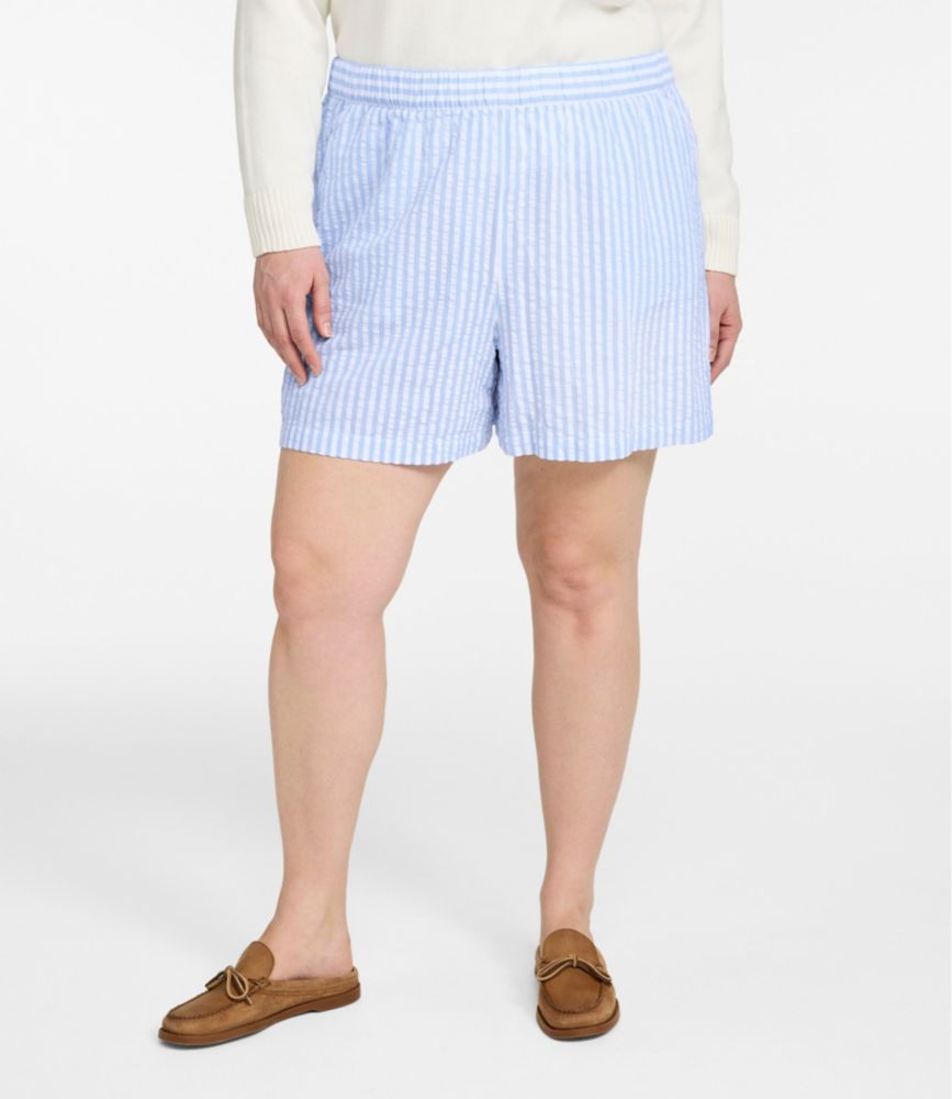 Women's Bean's Seacoast Seersucker Shorts