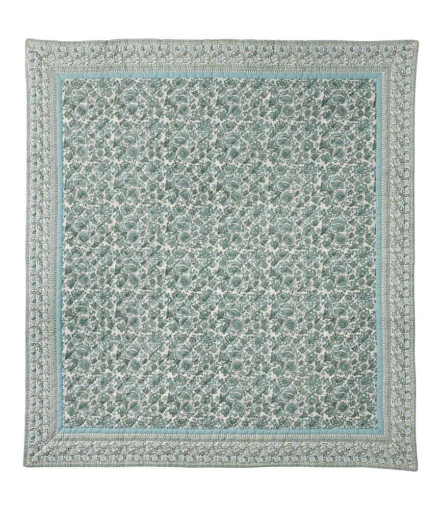 Batik Floral Quilt Collection, Bone Multi, small image number 6