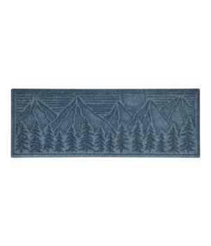 Everyspace Recycled Waterhog Wide Doormat, Treeline, New