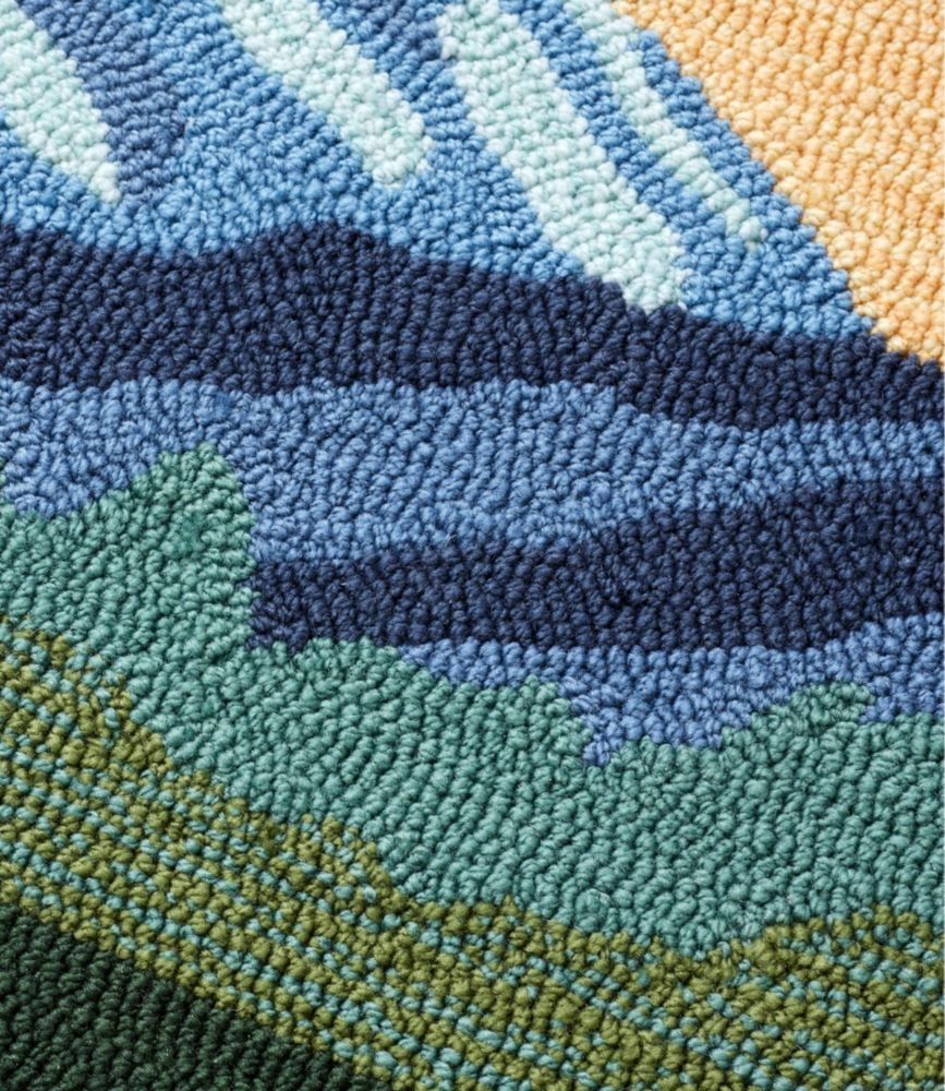 Indoor/Outdoor Vacationland Runner, Mountain Horizon