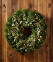 Evergreen Eucalyptus Wreath 24", One Color, small image number 0