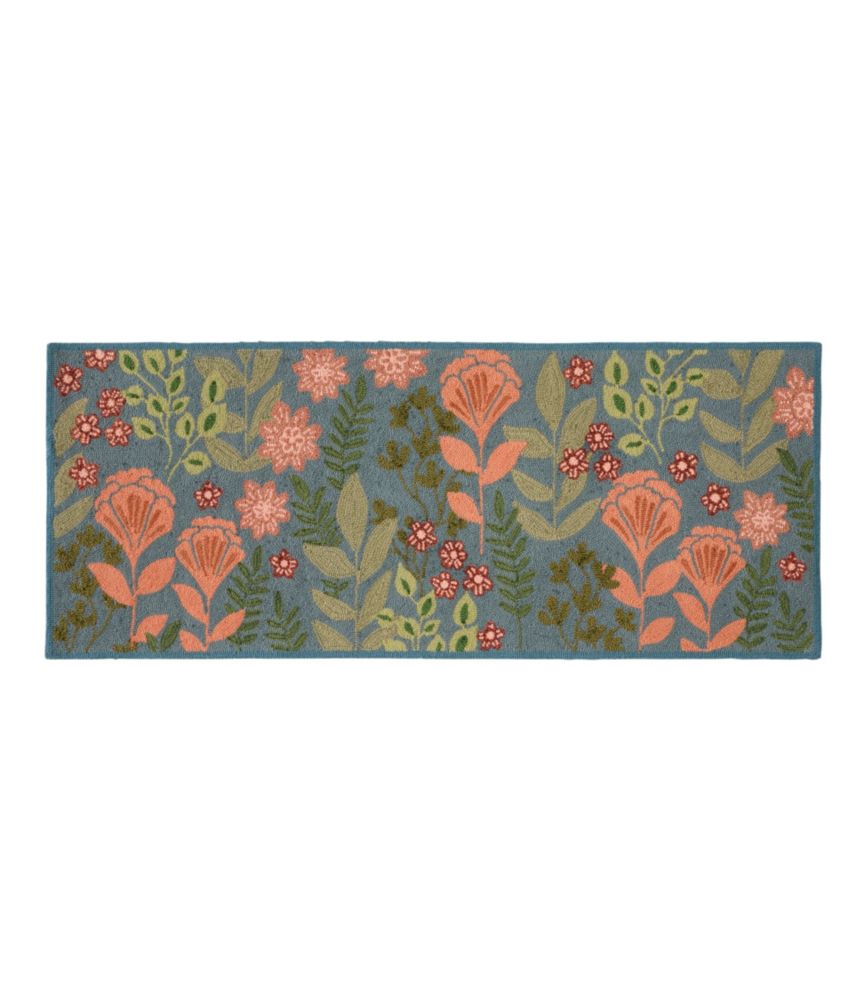 Indoor/Outdoor Vacationland Runner Floral Bloom
