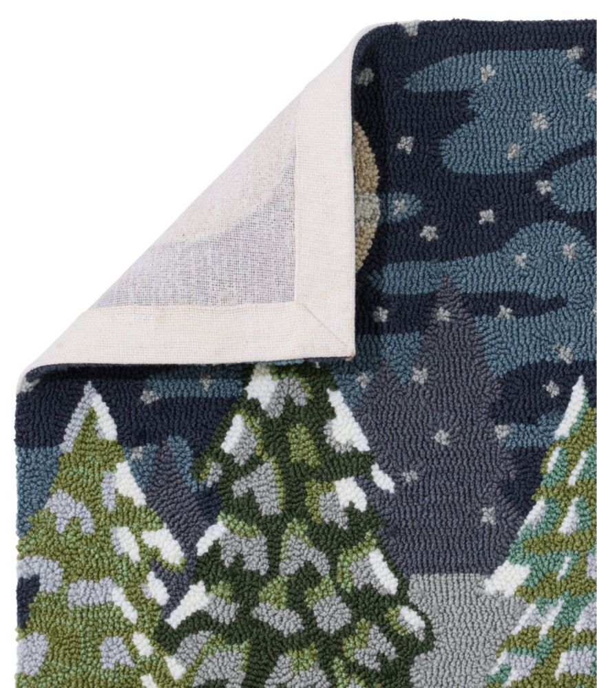 Indoor/Outdoor Vacationland Rug, Treeline Pine