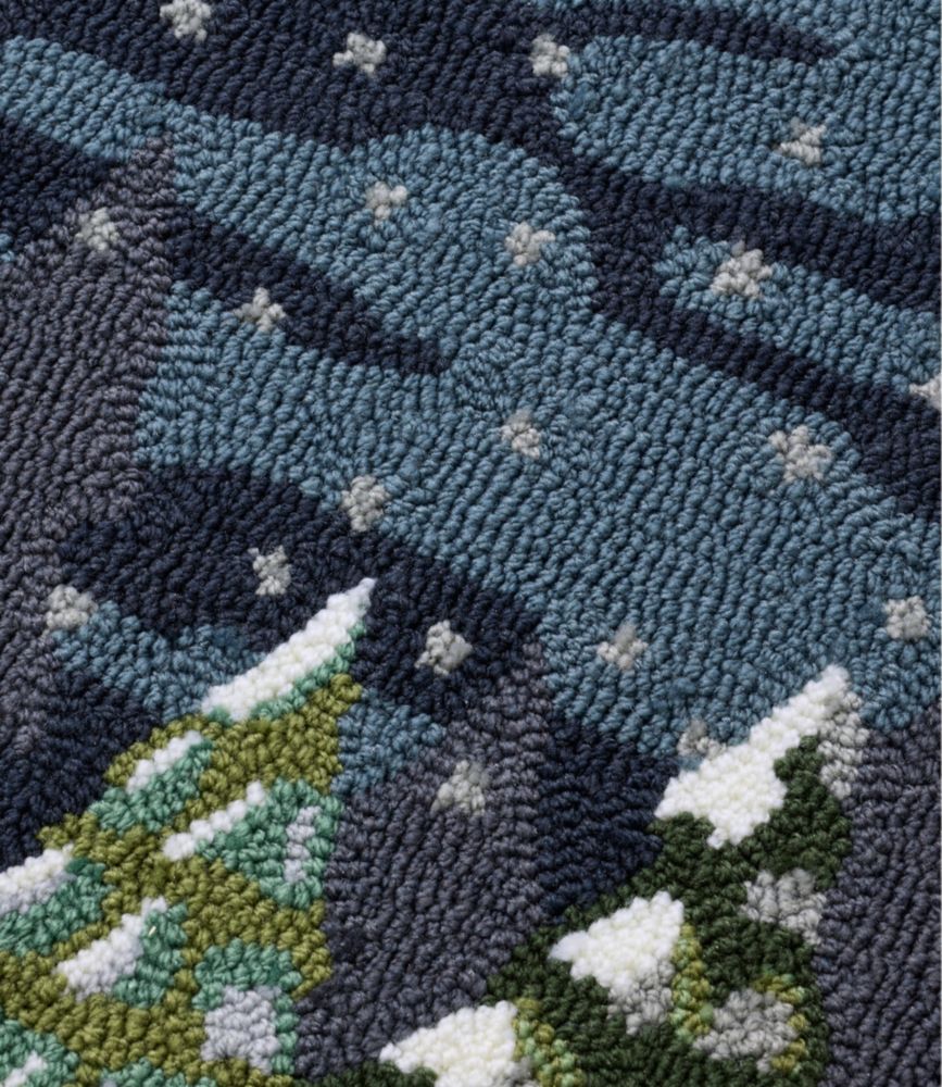Indoor/Outdoor Vacationland Rug, Treeline Pine