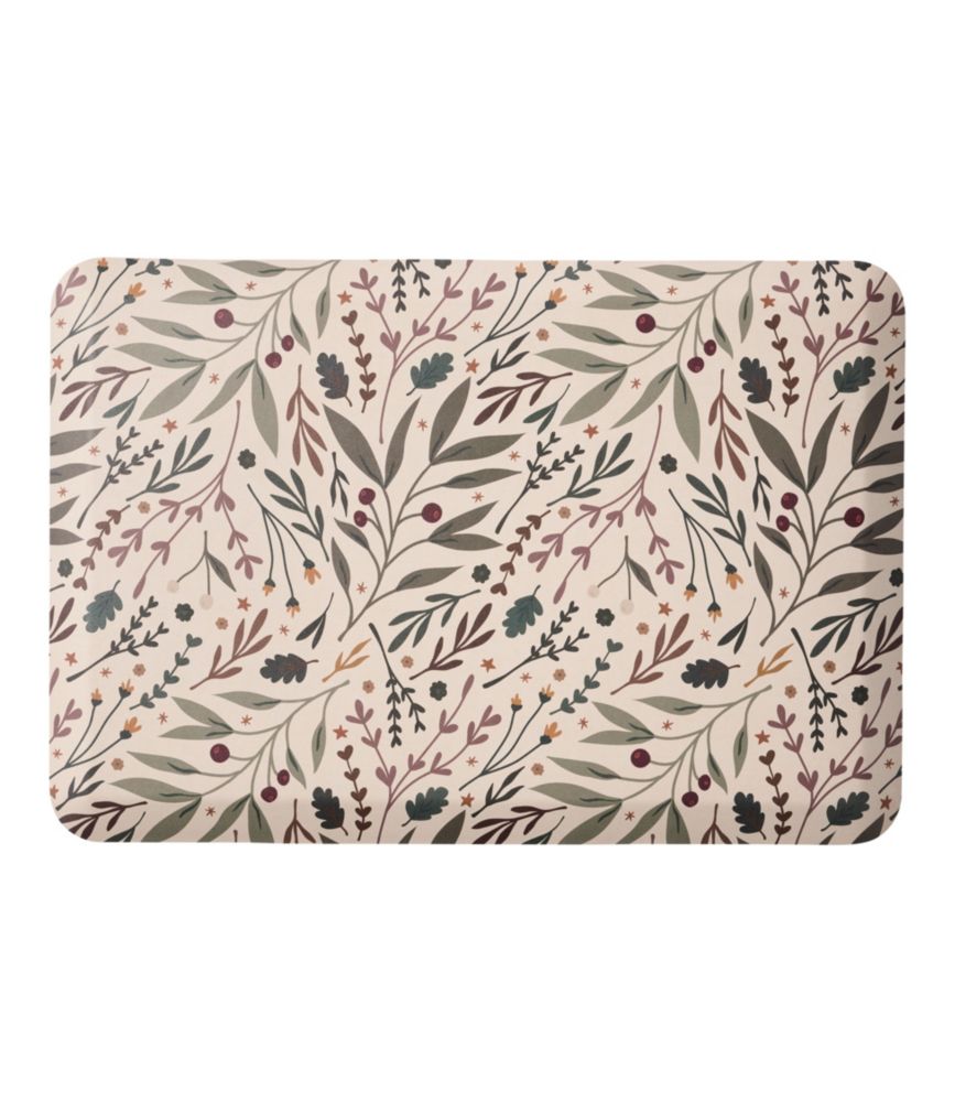 Happy Feet Comfort Mat, Floral Vines