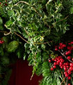 Winter Foliage Wreath 24", One Color, small image number 2