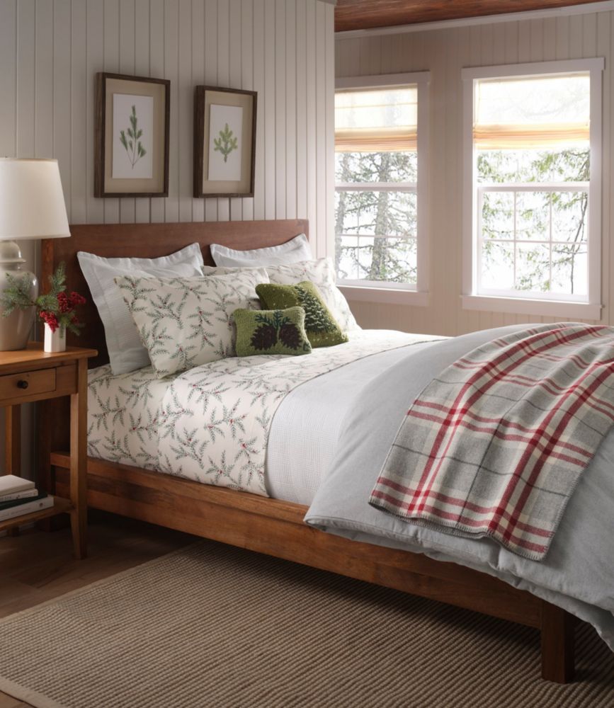 Holiday Pine Flannel Sheet Set