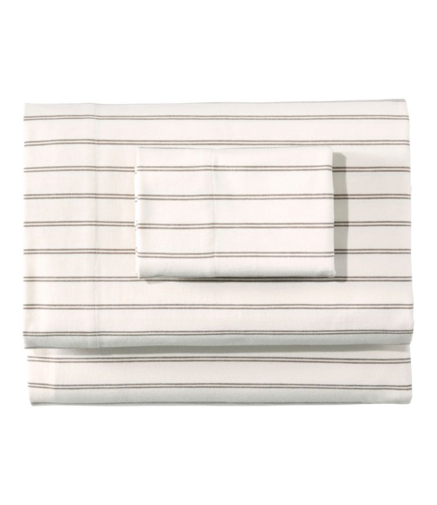 Premium Egyptian Flannel Sheet Set, Stripe