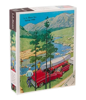 L.L.Bean Vintage Cover Puzzle, 500 Pieces, New