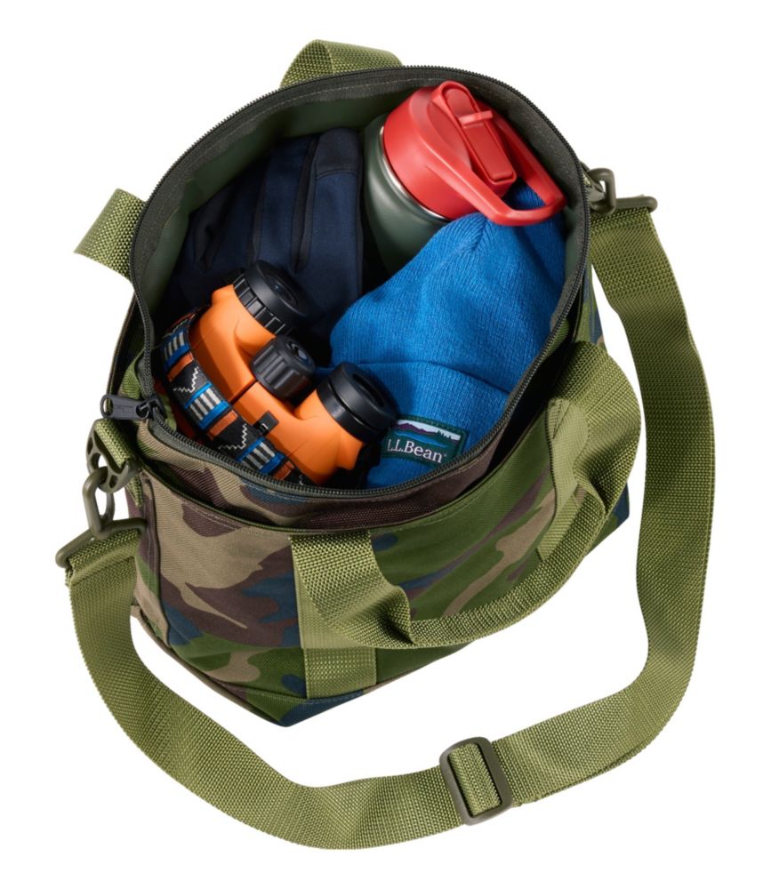 Zip Hunter's Tote Bag With Strap, Camo