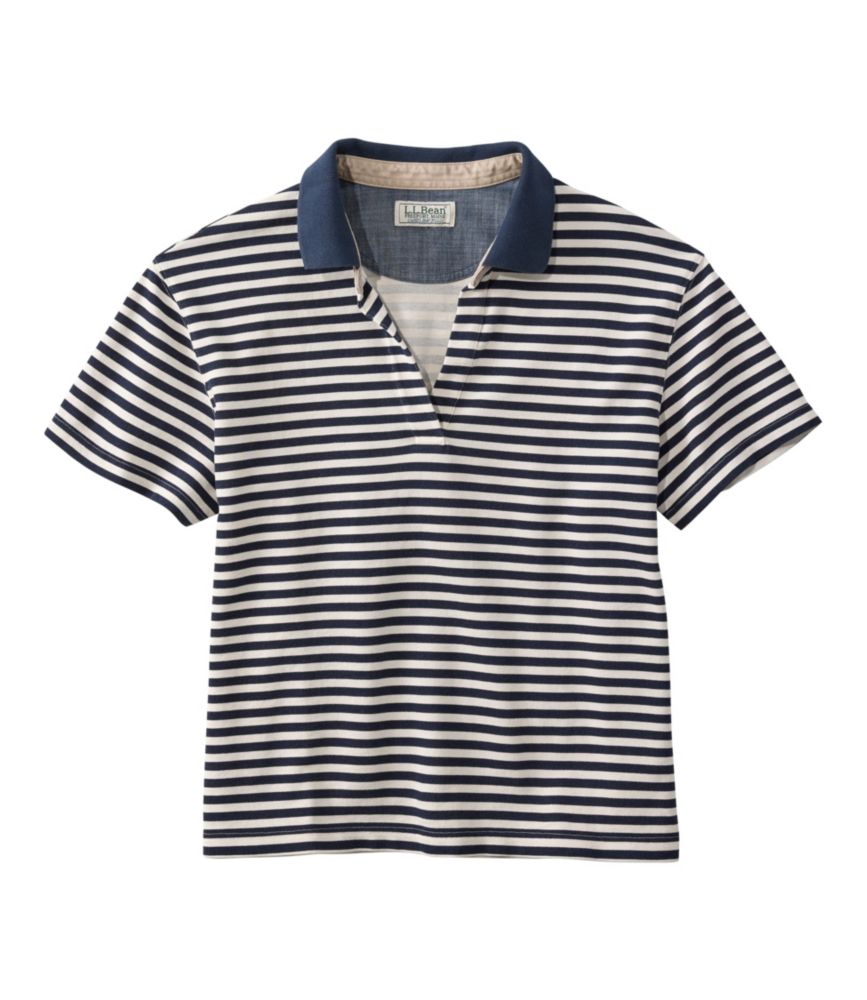 Women's Casco Bay Polo, Short-Sleeve Stripe