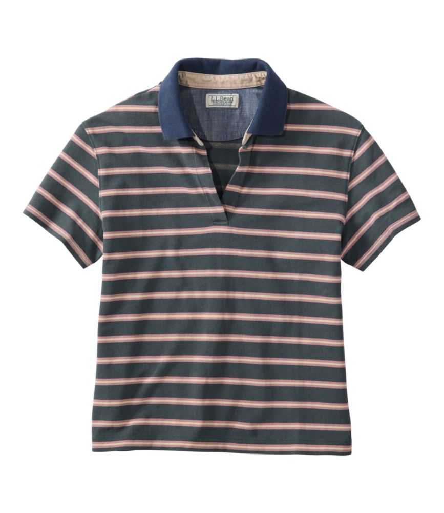 Women's Casco Bay Polo, Short-Sleeve Stripe