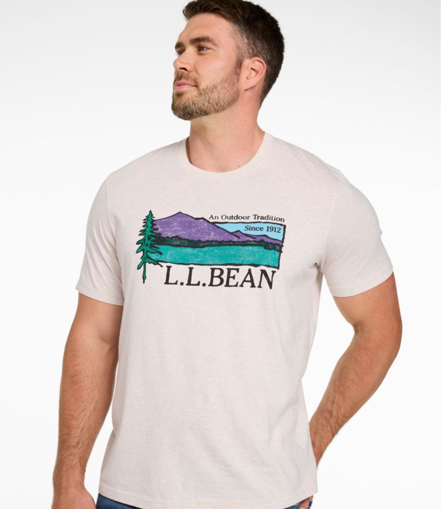Men's Mountain Classic Tee, Short-Sleeve, Classic Navy, small image number 4