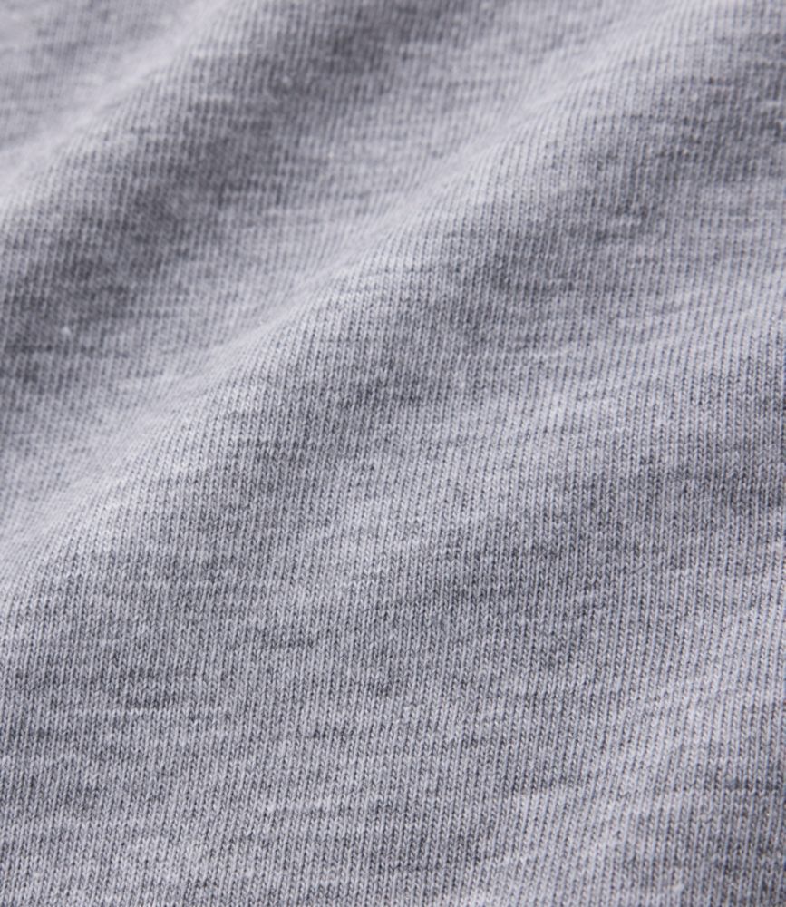 Women's Mountainside Crewneck Tee, Long-Sleeve Graphic, Light Gray Heather Valley Graphic, small image number 5