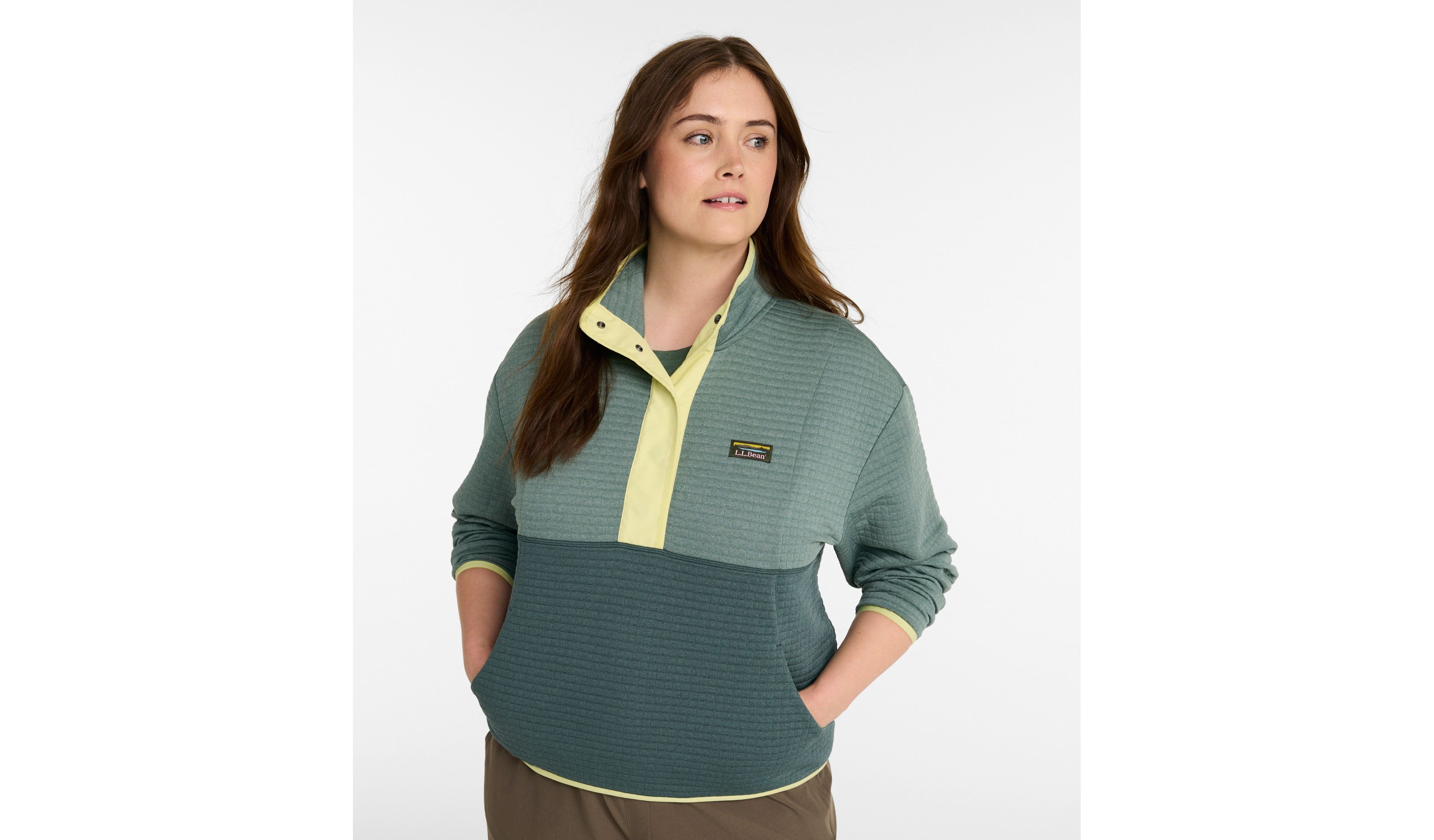 Women's Airlight Grid Pullover, Colorblock