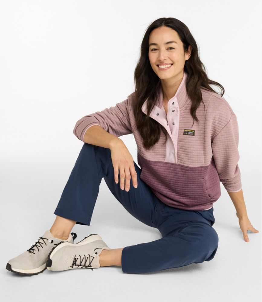 Women's Airlight Grid Pullover, Colorblock