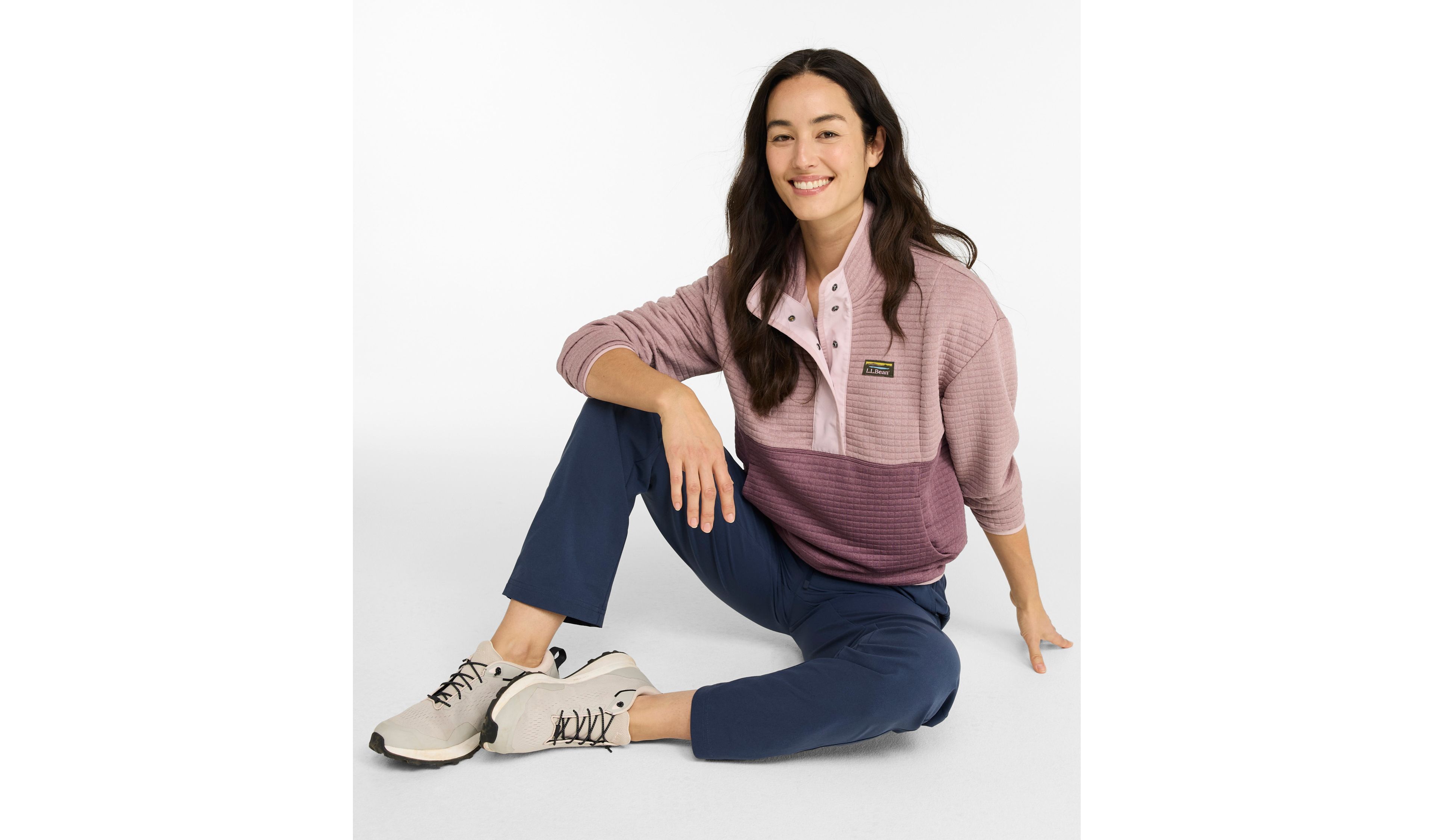 Women's Airlight Grid Pullover, Colorblock