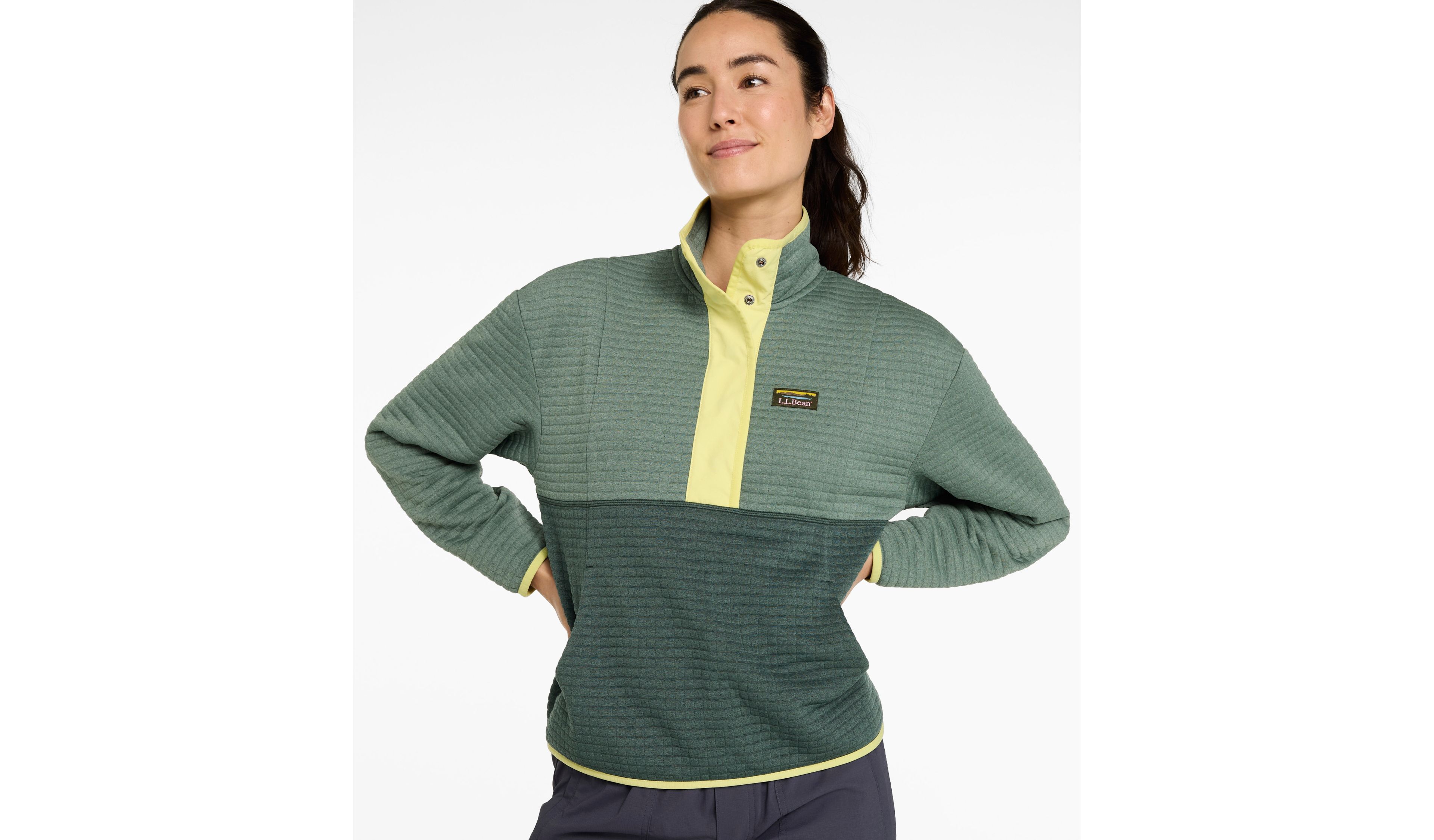 Women's Airlight Grid Pullover, Colorblock