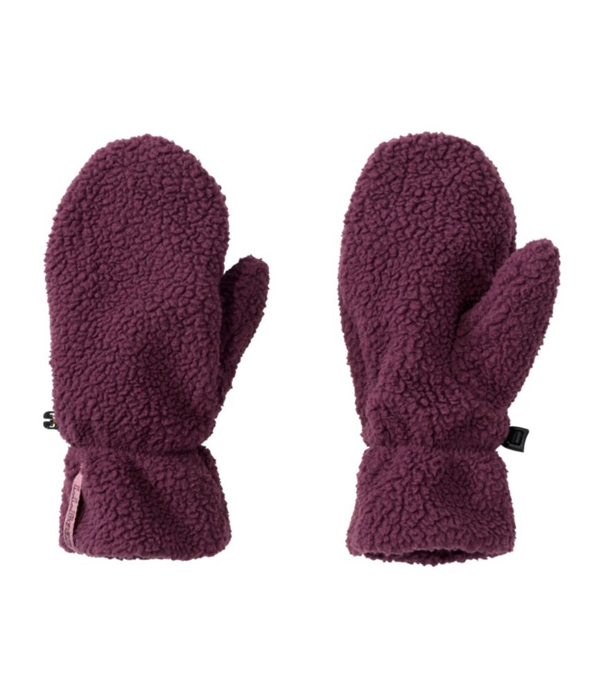 Women's Sherpa Fleece Mittens, New