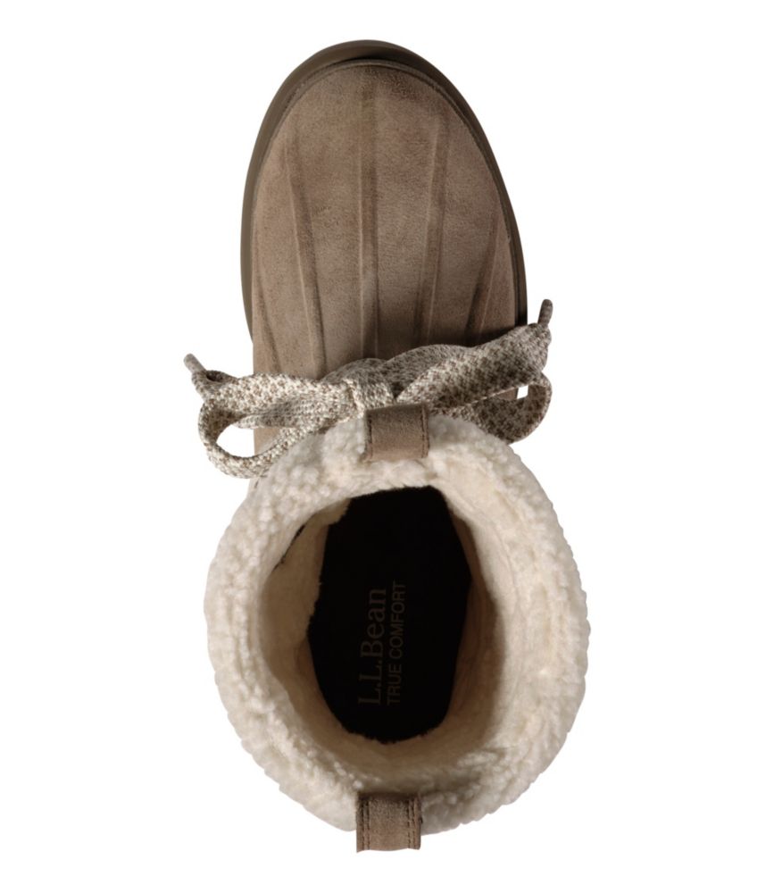 Women's 5-Bar Pull-On Boots, Sherpa, Cocoa, small image number 4