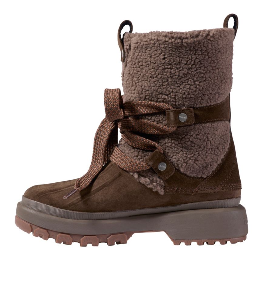 Women's 5-Bar Pull-On Boots, Sherpa