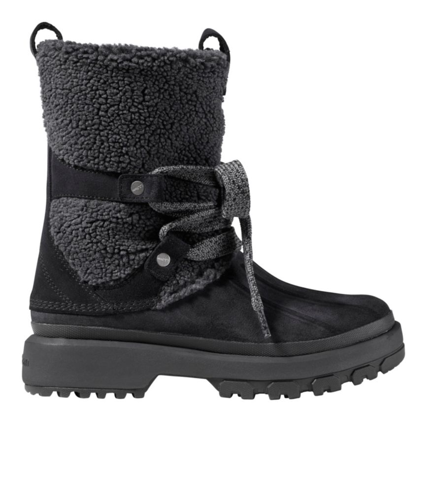 Women's 5-Bar Pull-On Boots, Sherpa