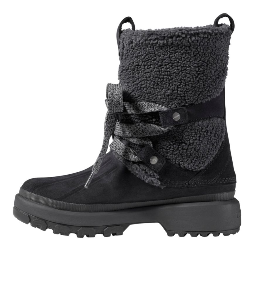 Women's 5-Bar Pull-On Boots, Sherpa