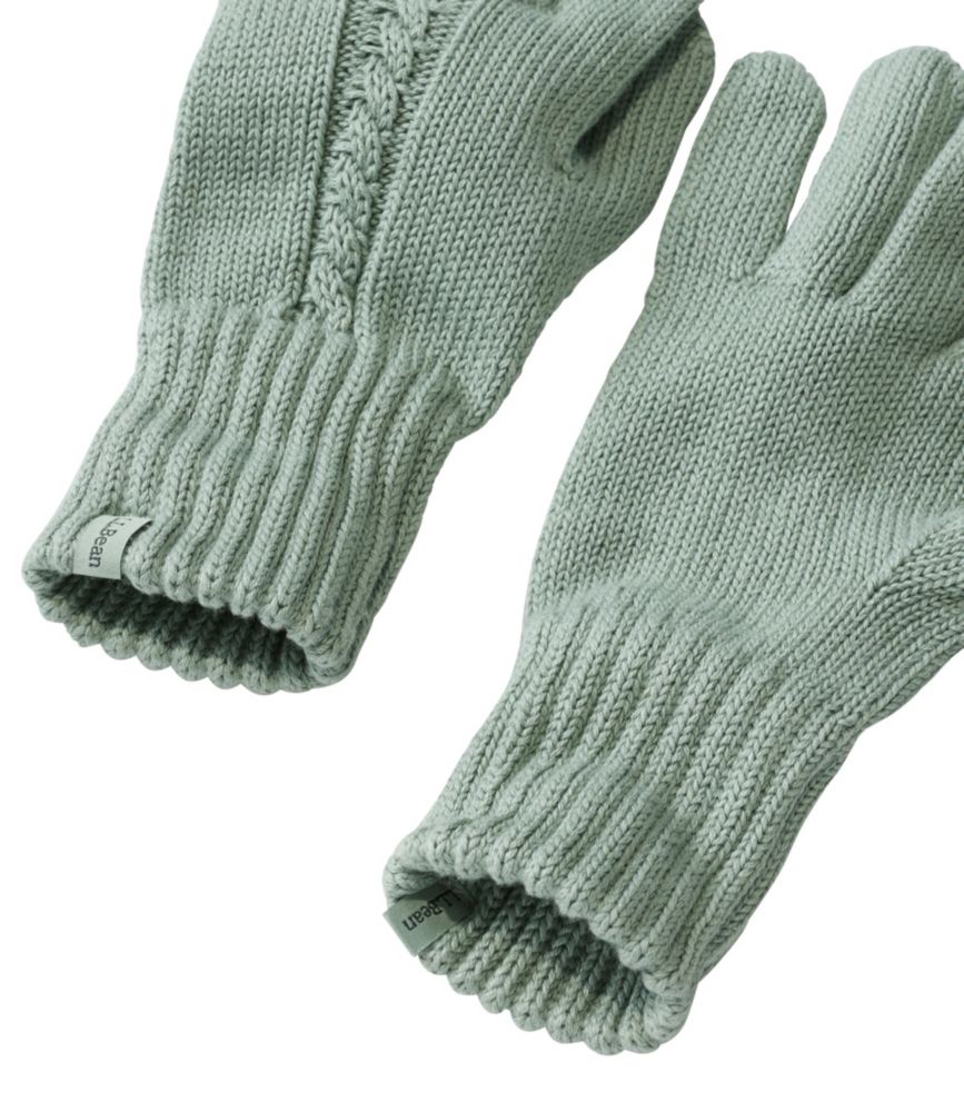 Women's Double L&reg; Cable Gloves, Classic Navy, small image number 2