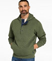 Bean's Quilted Snap Hoodie, Dark Charcoal Heather, small image number 1