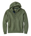 Bean's Quilted Snap Hoodie, Thyme Heather, small image number 0